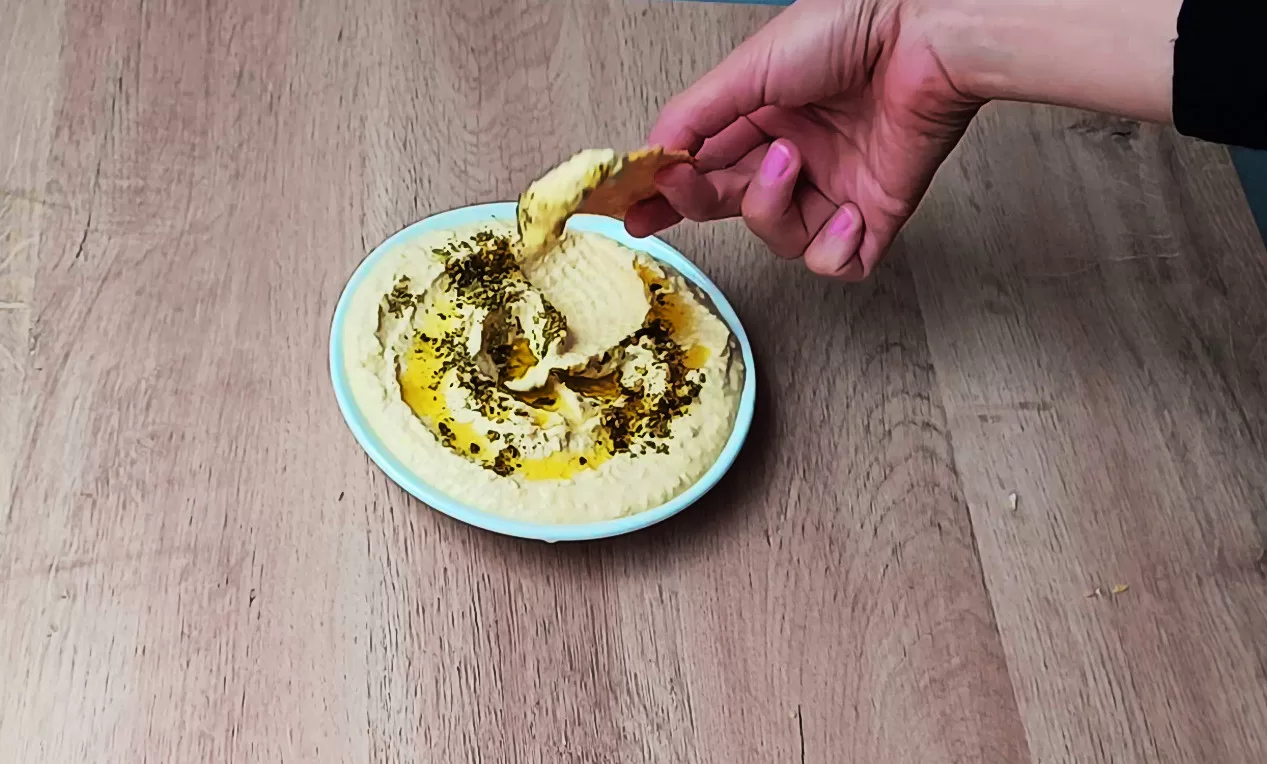 Hummus (ḥummuṣ bi ṭaḥīna sudaca): Receta